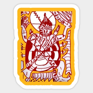 TRI-CLOPS Samurai Sticker